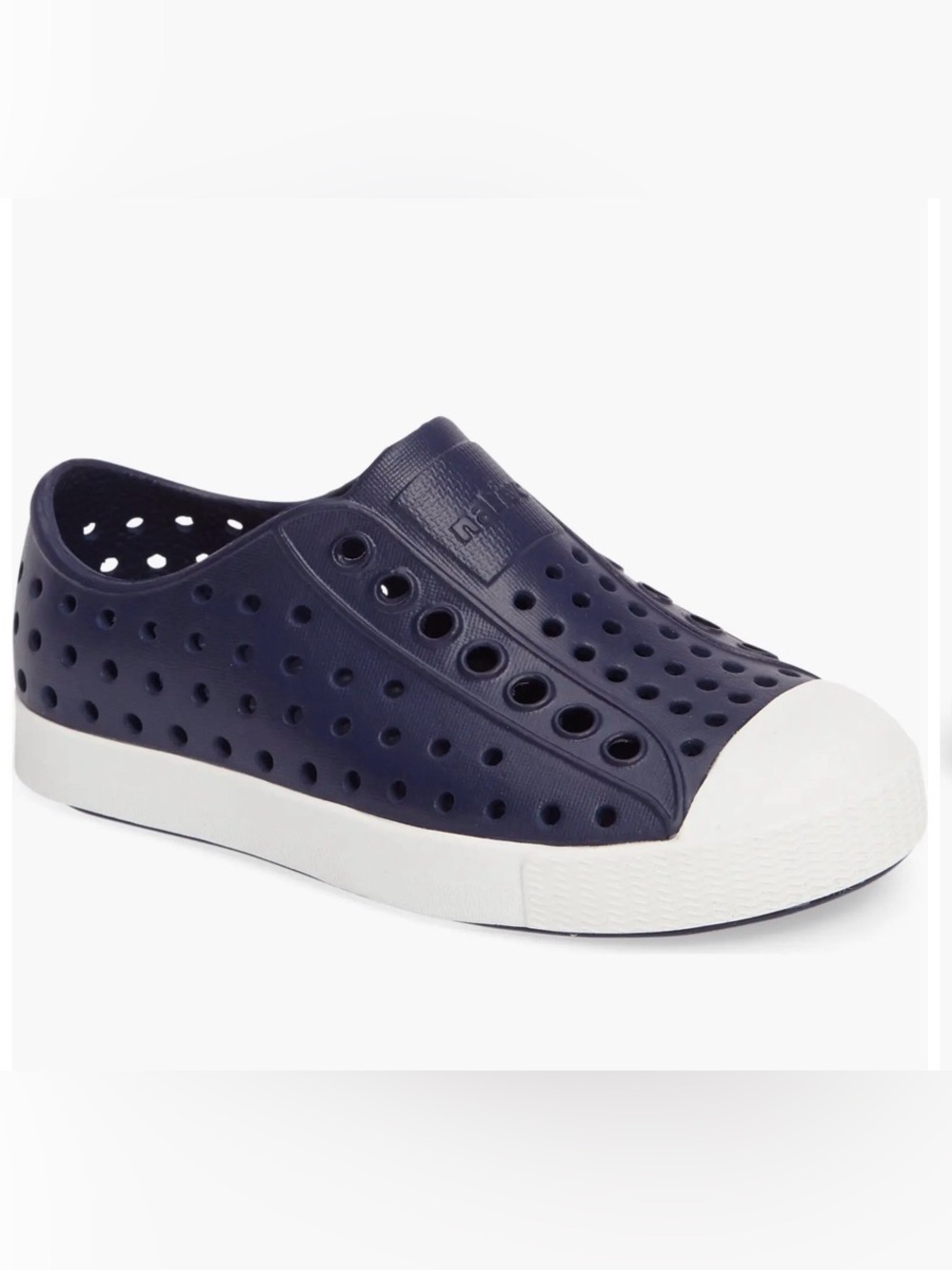 Native Shoes Kids' Jefferson Water Friendly Slip-On Sneaker Navy Blue Size 4